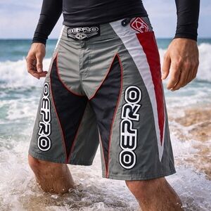 Ocean & Earth OE Pro Series Board Shorts Y2K Surf Hybrid Premium M